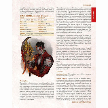 Castles & Crusades RPG: Codex Infernum