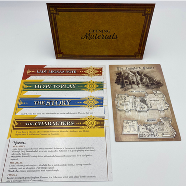 Crimes & Capers: Lady Leona's Last Wishes - Thirsty Meeples
