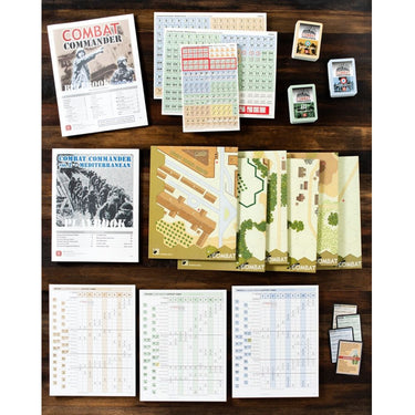 Combat Commander: Mediterranean (3rd Printing) (PRE-ORDER) - Thirsty Meeples
