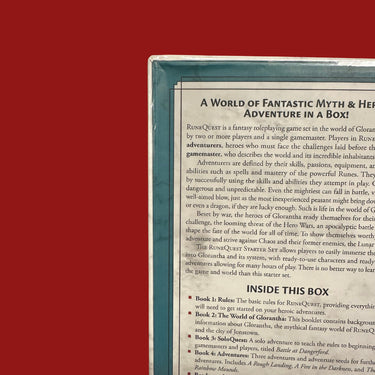 RuneQuest: Starter Set (DAMAGED)