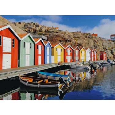 Colourful Houses of Sweden