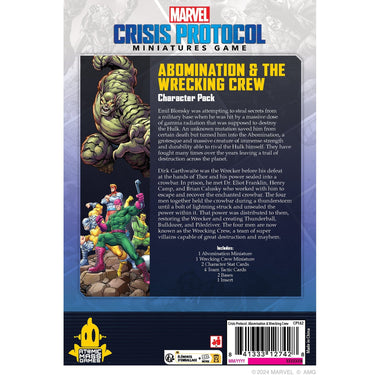 Marvel: Crisis Protocol – Abomination & Wrecking Crew