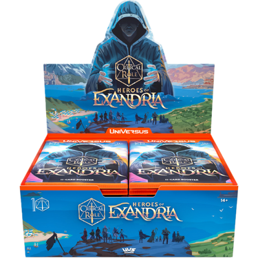 UniVersus CCG: Critical Role Heroes of Exandria Booster Box (24 Count)