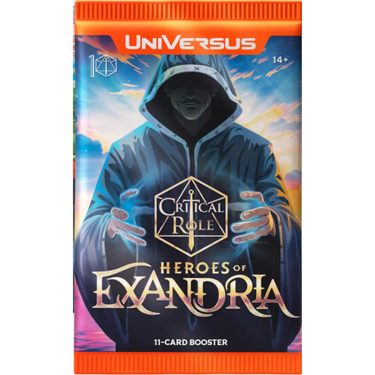 UniVersus CCG: Critical Role Heroes of Exandria Booster Pack - Thirsty Meeples