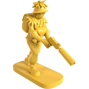 Little Soldiers: Paratrooper yellow figure