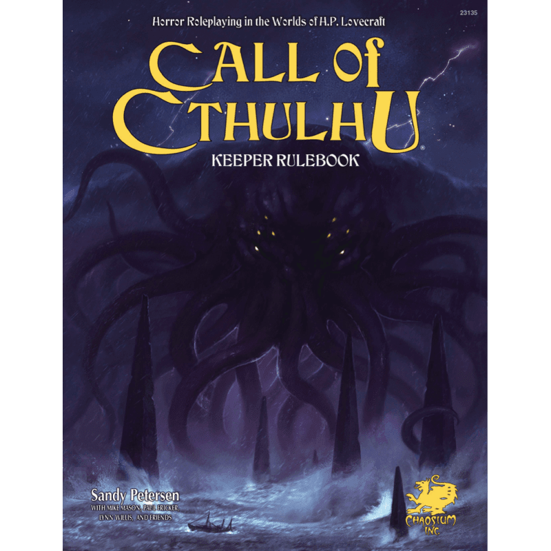 Call of Cthulhu RPG: Keeper Rulebook (DAMAGED)