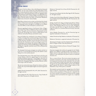 Call of Cthulhu RPG: Innsmouth