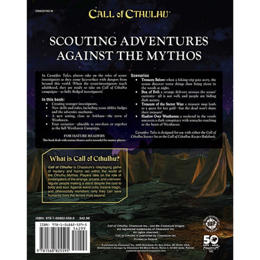 Call of Cthulhu RPG: Campfire Tales - Scouts Against Cthulhu