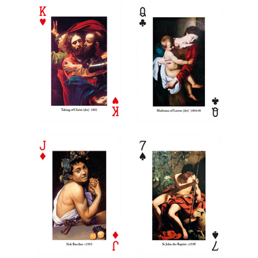 Caravaggio Playing Cards
