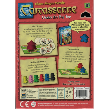 Carcassonne: Expansion 10 – Under the Big Top - Thirsty Meeples