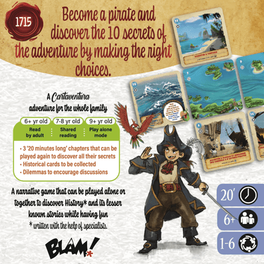 Cartaventura: Odyssey - The Treasure of the Libertalia - Thirsty Meeples