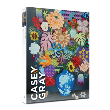Casey Gray: Still Life with Flowers - Thirsty Meeples