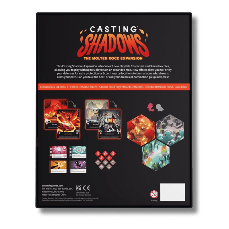 Casting Shadows: The Molten Rock Expansion