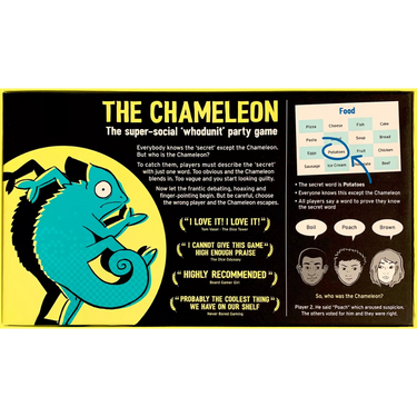 The Chameleon - Thirsty Meeples