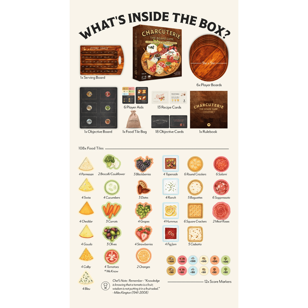 Charcuterie: The Board Game – Gioco Da Tavolo – 3WS CHCBG001 – Nuovo In Cellophane - Foto 4