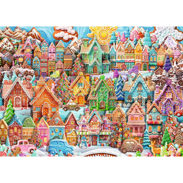 Christmas Cookie Village