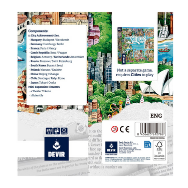 Cities: City Achievements and Theaters