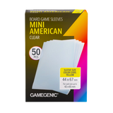 Board Game Sleeves: Mini American Clear