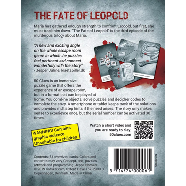 50 Clues Part 3: The Fate of Leopold