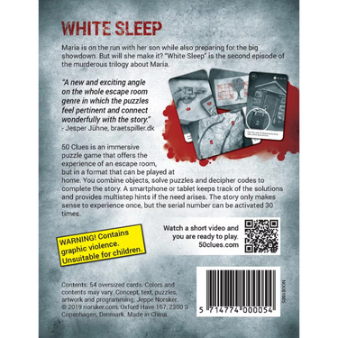 50 Clues Part 2: White Sleep - Thirsty Meeples