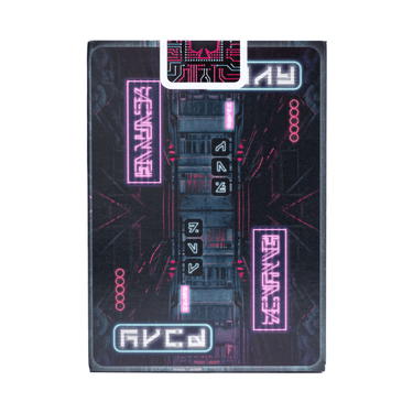 Cyberpunk Cybercity Playing Cards