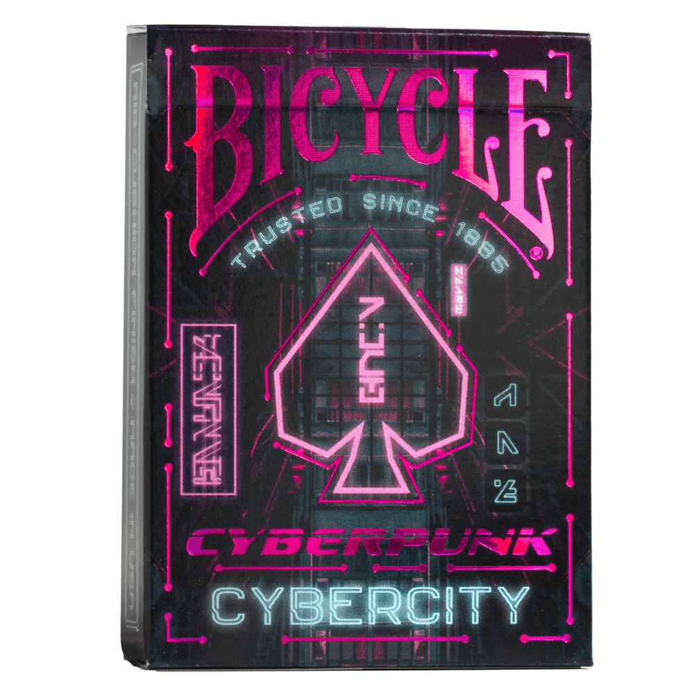 Cyberpunk Cybercity Playing Cards