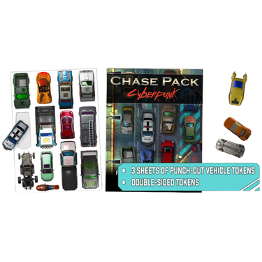 The Cyberpunk Set: Chase Pack - Maps and Tokens