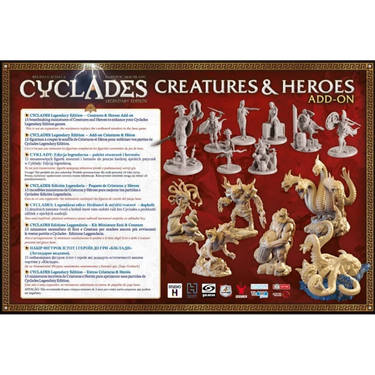 Cyclades: Creatures and Heroes Add-On - Thirsty Meeples