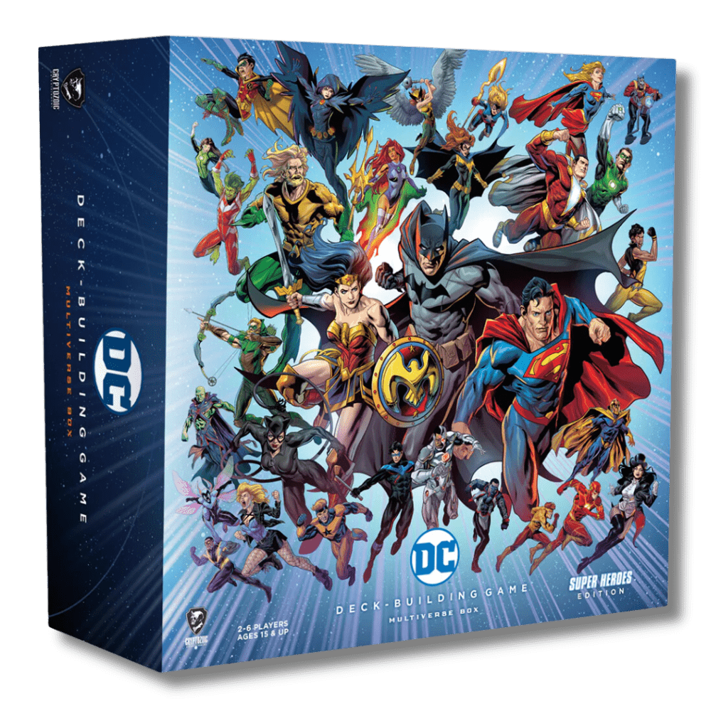 DC Deck-Building Game: Multiverse Box – Super Heroes Edition