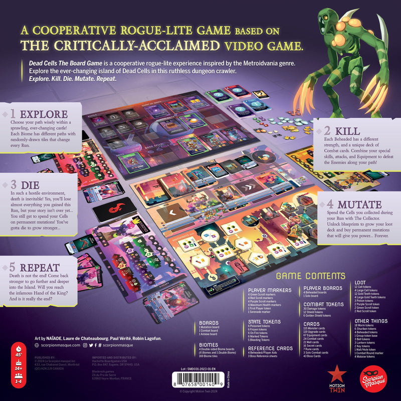 Dead Cells: The Rogue-Lite Board Game (PRE-ORDER)