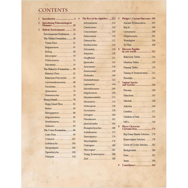 Dr. Dhrolin's Dictionary of Dinosaurs (Pathfinder Compatible)