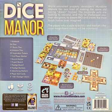 Dice Manor - Thirsty Meeples