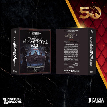 D&D Classic Module Dice Sets: The Temple of Elemental Evil