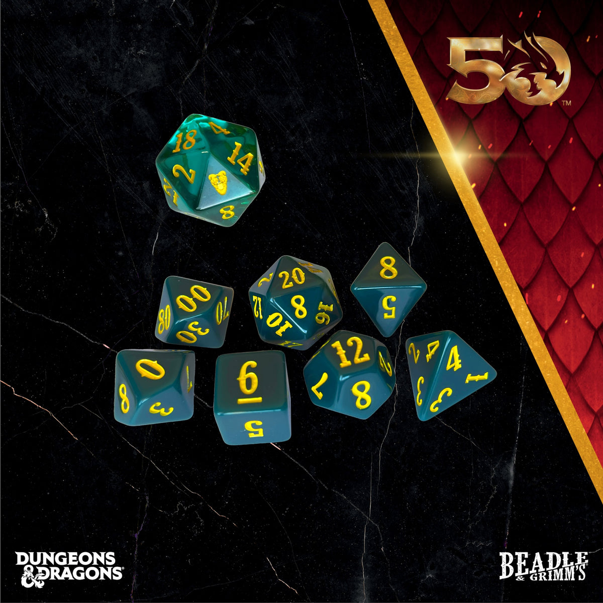 D&D Classic Module Dice Sets: Tomb of Horrors – Thirsty Meeples