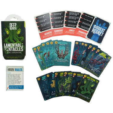 Deep Regrets: Lamentable Tentacles - Thirsty Meeples