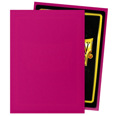 Magenta Matte Sleeves Standard Size