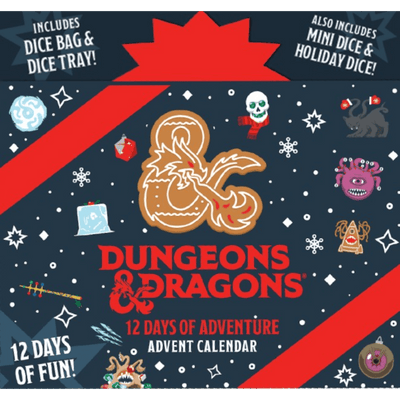 D&D 12 Dice of Adventure Advent Calendar (PRE-ORDER)