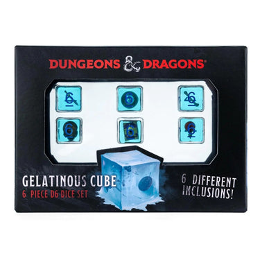 D&D Gelatinous Cube Dice Set