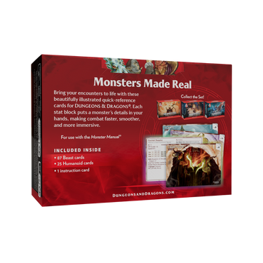 Dungeons & Dragons RPG: Monsters (Animals and NPCs) (PRE-ORDER)
