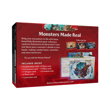 Dungeons & Dragons RPG: Monsters (Fearsome and Ferocious) (PRE-ORDER)
