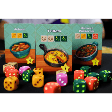 Diced Veggies - Thirsty Meeples