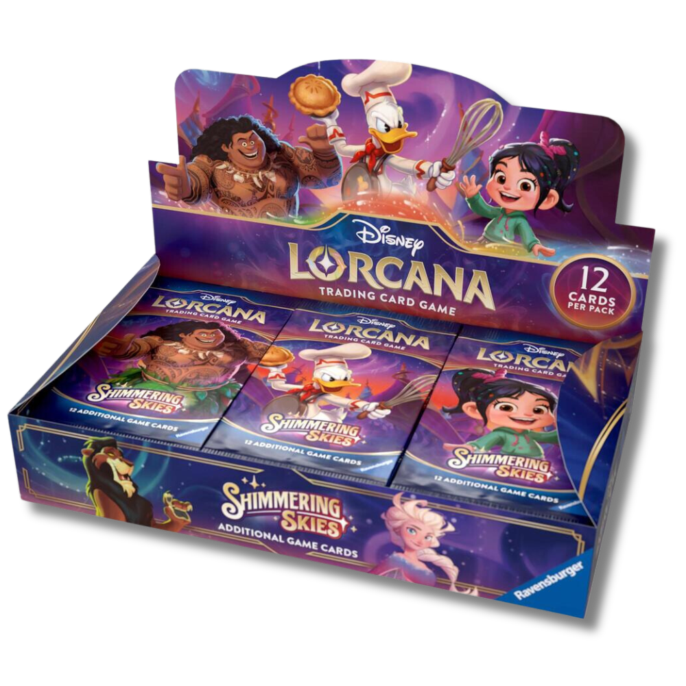 Disney Lorcana TCG: Shimmering Skies Booster Box (24 Packs)