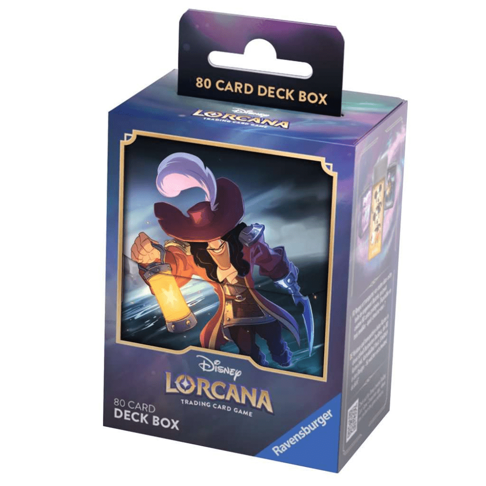 Disney Lorcana TCG: Deck Box - Captain Hook