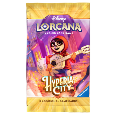 Disney Lorcana TCG: Hyperia City Booster Pack (PRE-ORDER)