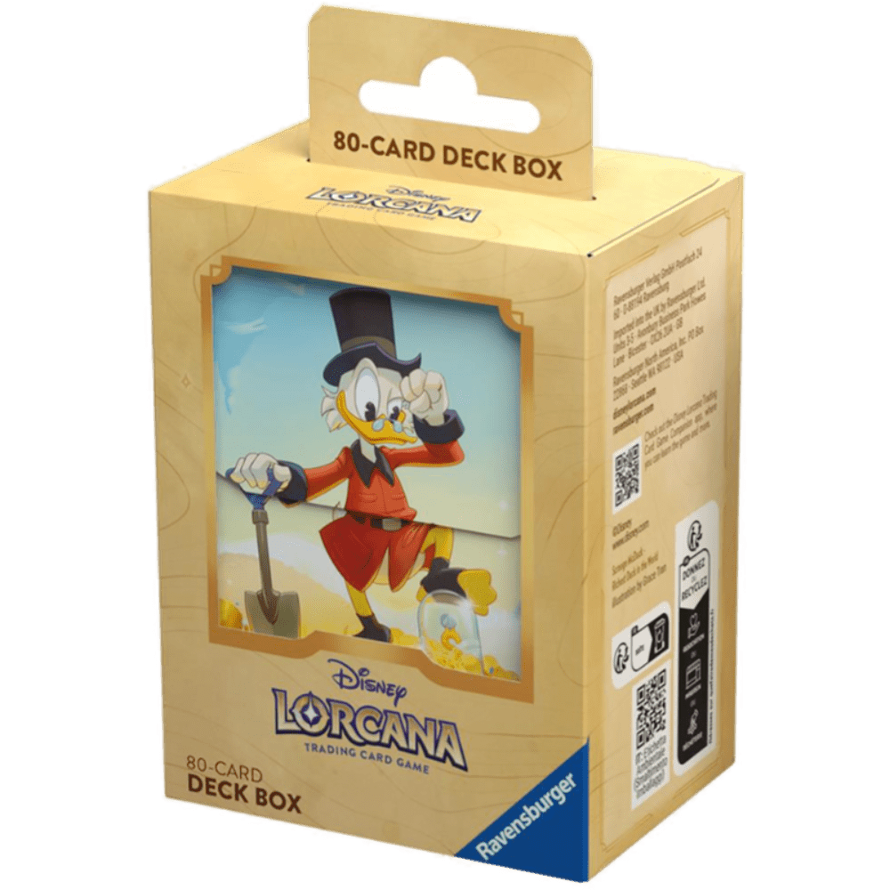 Disney Lorcana TCG: Into the Inklands - Deck Box (Scrooge McDuck)