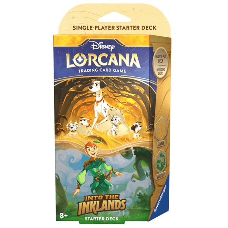 Disney Lorcana TCG: Into the Inklands - Starter Deck (Amber & Emerald)