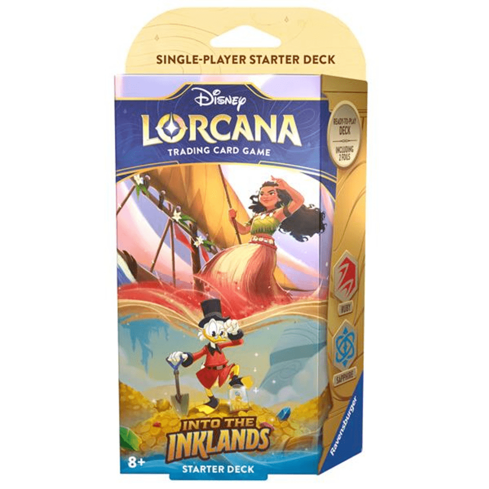 Disney Lorcana TCG: Into the Inklands - Starter Deck (Ruby & Sapphire)
