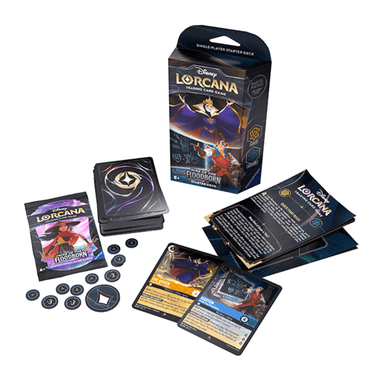 Disney Lorcana TCG: Rise of the Floodborn - Starter Deck (Amber & Sapphire)