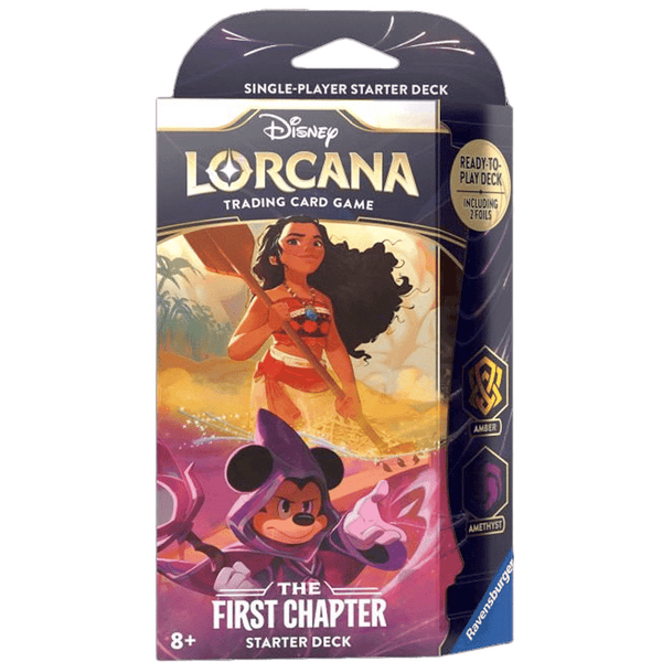 バーゲン Lorcana Disney ロルカナスターターデッキ （アンバーとアメジスト） hongfu.jp