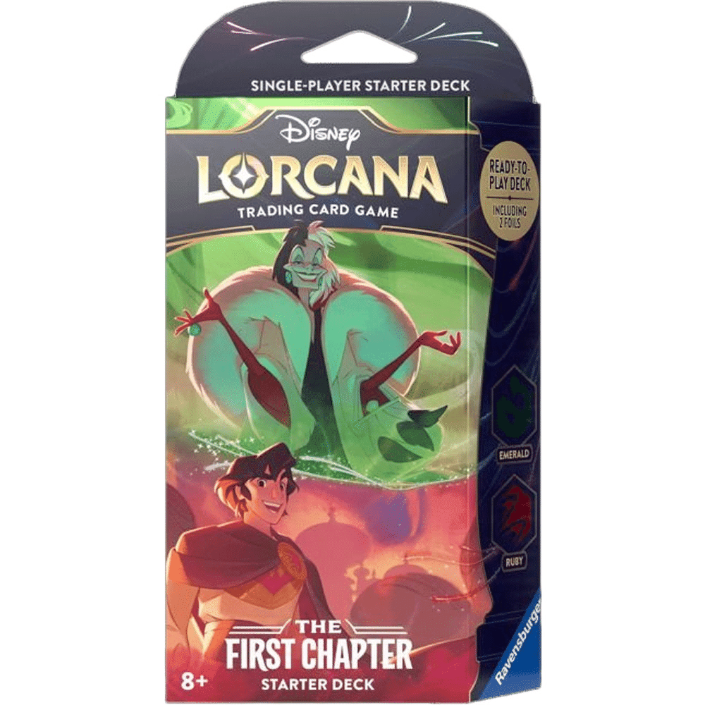 Disney Lorcana TCG: The First Chapter - Starter Deck (Emerald & Ruby)